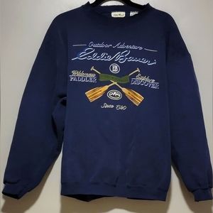 Vintage Eddie Bauer Outdoor Adventure Paddle Crewneck
